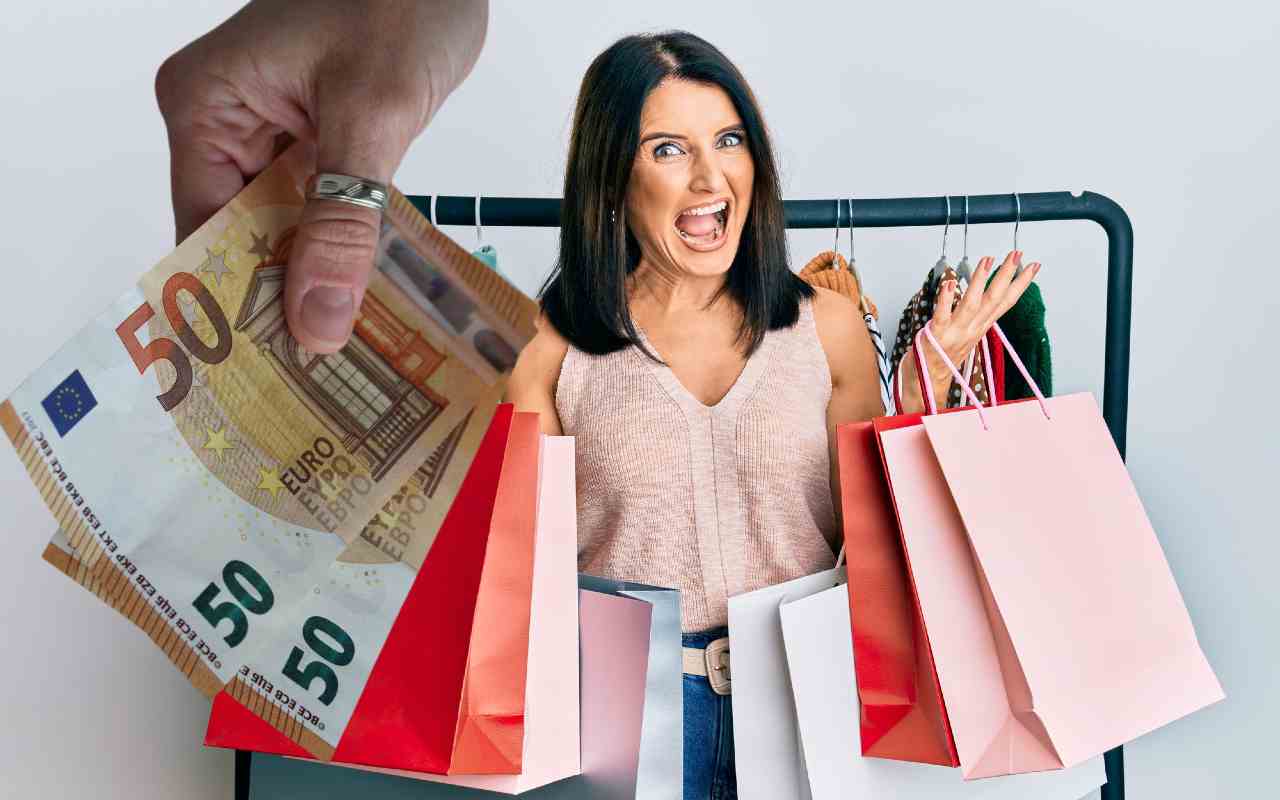 Pagata per fare shopping?